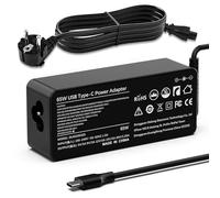 BIUBOTY Cargador 65W USB C Compatible con Lenovo Thinkpad portatil 20V 3,25A Pour ThinkPad Type-C X280 X380 X390 L390 E480 E580 E590 E495 T480 T490 x1 Carbon ADLX65YDC2A AC Laptop Charge Adapter