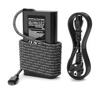 BIUBOTY Cargador 65W USB C HP Portatil Compatible con HP Spectre X360 Elitebook Elite Envy Probook Chromebook Pavilion Tipo C Alimentacion Ordenador Adaptador Corriente