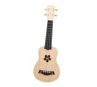 BIUDECO 1 Juego autopintura de guitarra herramientas para hacer ukelele guitarra para niños ukelele infantil kit de bricolaje ukelele kit de guitarra de bricolaje de madera suite colocar