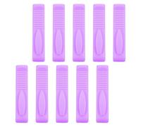 BIUDECO 10 Abridores de Ampollas de Plástico Violeta Oscuro, Dispositivo Reutilizable para Corte Seguro sin Fragmentos, Mini Abridor Ergonómico para Hospitales, Laboratorios y