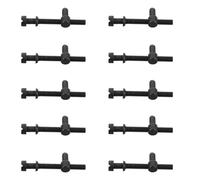 BIUDECO 10 Juegos De Tornillos De Ajuste Para Motosierra Eléctrica Tensor De Cadena Ajustador De Cadena Tornillos De Ajuste Ajustador De Tensión Para Motosierra Color Negro