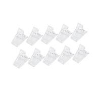 BIUDECO 10 piezas Clip Fijador para Uñas Sujetadores de Manicura Portátiles de Plástico Duradero para de Uñas Profesional y Casa Accesorios para Esmalte Gel