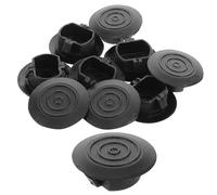 BIUDECO 10 Piezas Tapón de Drenaje del Coche Guardabarros de Automóvil de Plástico Negro, Ajuste sin Costuras, Protección contra Barro y Agua, para Coche y Vehículo
