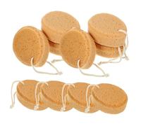 BIUDECO 10piezas Esponjas De Baño Naturales Para Adultos y Esponjas Exfoliantes De Ducha Antibacterianas Para Higiene Diaria Uso Seguro Piel Sensible