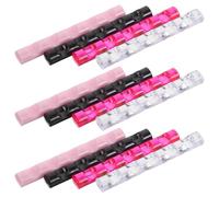 BIUDECO 12 Piezas De Suministros Para Lápices Ranuras Para Pinceles Soporte Multifuncional Para Suministros De Caligrafía Compartimentos Para Herramientas De Almacenamiento Exhibición