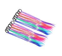 BIUDECO 12 Piezas Extensiones de de Caballo Trenzada para Niñas Ligera y Cómoda Colores Brillantes para Fiestas y Actividades Escolares