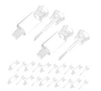 BIUDECO 12 piezas Tubos Transparentes para Brillo Labial DIY Contenedores de Labios Duraderos y Portátiles para Glaze Lip Gloss y Aceite Diseño Creativo de Color Degradado