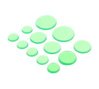 BIUDECO 12piezas Almohadillas Silenciadoras De Adhesivas De Silicona De Reducción De Vibraciones Control De Sonido Para Músicos y Bateristas