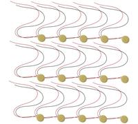 BIUDECO 15piezas Discos Piezoeléctricos Para Guitarra Transductores Acústicos De Cable De Mejora El Sonido y Fácil Instalación Para Instrumentos Musicales