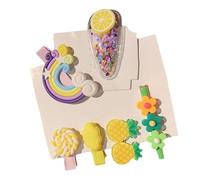BIUDECO 18piezas Pinzas Pelo de Horquillas Pelo de Moda Pasador de Colores para Niñas para Fiestas y Actividades Diarias Color Aleatorio Varios estilos