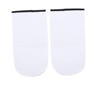 BIUDECO 2 pares Guantes para Parafina Manoplas Térmicas Blancas para Spa Manos Funda Aislante para Terapia de Calor y Nutrición Profunda