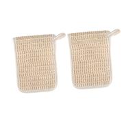 BIUDECO 2 piezas Bolsa de Jabón de Malla de Algodón y Lino Multiusos Ahorro de Jabón Rápida Formación de Exfoliante Suave para Piel Almacenamiento Doméstico Práctico