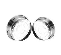 BIUDECO 2 Piezas Cesta Vapor Acero Inoxidable y Cesta Malla Vapor Redonda para Verduras y Arroz Vegetales para Olla y Arrocera