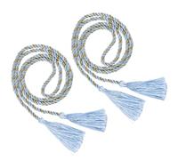 BIUDECO 2 Piezas Cuerda para Cortinas con Borlas de Diseño Moderno para Hogar y Oficina Sujeta Cortinas de Diferentes Grosores