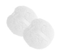 BIUDECO 2 Piezas Oversized Body Powder Puff Large Soft Plush Applicator Reusable Washable For Full Body Sensitive Skin