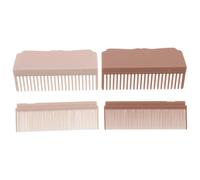 BIUDECO 2 Piezas Peine Clip para Plancha de Pelo Resistente al de Accesorio Peine Alisador Portátil para Manejo Fácil de y Acabado Suave
