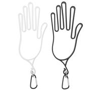 BIUDECO 2 Piezas Percha para Guantes De Golf Guantera De Golf con Clip Perchas para Guardián De La Abs
