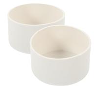 BIUDECO 2 piezas Protector de Silicona Antideslizante para Botellas de Fundas Inferiores para Vasos y Botellas Cubierta Resistente al Calor y Antidesgaste para Uso Diario