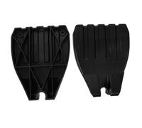 BIUDECO 2 piezas Reposapiés para J- de Pedal Resistente Antideslizante con Soporte Fácil Instalación Compatible con Varios Repuesto Duradero para Accesorios de Silla Ruedas
