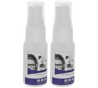 BIUDECO 2 piezas Spray Antiempañamiento para Gafas Botellas Portátil Seguro y Eficaz Elimina Vaho Lentes Natación y Deportes