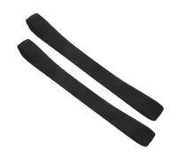 BIUDECO 2 Unidades Diademas Deportivas Unisex Elásticas para Ejercicio y Yoga Banda Antideslizante con Silicona para Correr y Fitness Negras Flexible y Cómoda