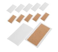 BIUDECO 20 Hojas De Pestañas De Repuesto Para Extensiones De Cabello Cintas Adhesivas Para Pelucas Tiras Adhesivas De Repuesto Para Extensiones De Cabello Cinta Invisible Para