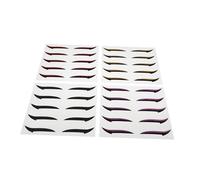 BIUDECO 20 Pegatinas para Delinear Ojos Reutilizables Cintas Sombra de Ojos Colores Mezclados para Mujeres Accesorio Maquillaje Fácil y Seguro