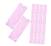 BIUDECO 200 piezas Tatuajes de PVC Semitransparente Fundas Desechables para Bolígrafos Grandes Protección Antihumedad Color Rosa Pack de Unidades