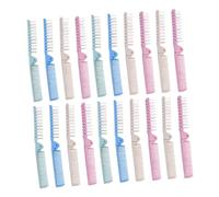 BIUDECO 20piezas Peine De Masaje De Viaje Peine Para Hombre y Mujer Para Viajes Al Aire y Camping Diseño Compacto Para Exteriores