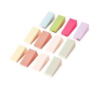 BIUDECO 24 piezas Unidades Esponjas Triangulares para Uñas Degradadas Adecuado para Manicura y Pedicura DIY Herramientas Prácticas para Diseño Creativo de Uñas Portátiles y Duraderas para