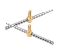 BIUDECO 2piezas Tornillo De Violín Metal Resistente De Accesorio Práctico Para Ajustar El De Violín Herramienta Duradera Para Práctica y Actuación