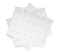 BIUDECO 4 Bolsas de Hielo Reutilizables para Refrigerador, Paquete de Enfriamiento Absorción Automática de Agua, Gel Flexible 28x39 Cm, 24 Compartimentos, Adecuado para Envío de Alimentos