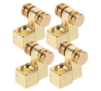 BIUDECO 4 Juegos Soporte de Cuerdas de Guitarra Eléctrica Conjunto Retenedores de Cuerdas con Rodillo el Tonalidad y Estabilidad Accesorios para Eléctricas Modelos Acústicos