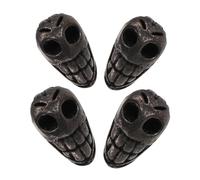 BIUDECO 4 Piezas Amortiguadores Silenciosos para Tijeras de Peluquería con Diseño de Accesorios Metálicos para Tijeras de Corte de Cabello que Absorben para Barberías y Salones