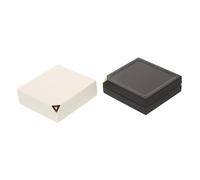 BIUDECO 4 Piezas Estuche para Lentillas y Portátil con Doble Compartimento y Espejo Caja de Mate Antideslizante para Almacenamiento de Lentes de Contacto Resistente Fugas para Viaje y Uso