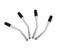 BIUDECO 4 Piezas Extensores de Freno para Sillas de Ruedas Manijas de Hierro Antideslizantes para Mejora de Freno Manual Repuesto Ergonómico para Movilidad Asistida y Accesibilidad