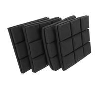 BIUDECO 4 Piezas Paneles Acústicos Aislantes de Sonido de Espuma de Aislamiento Reducción de Ruido para Paredes Material Ignífugo para Estudio y Habitaciones