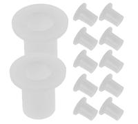 BIUDECO 40 Tapones Laterales Blancos para Patines en Línea Espaciadores de Rueda de Plástico para Ejes de Pequeño Diámetro Accesorios Aplicables para Patinaje y Repuestos de Rodamiento