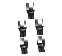 BIUDECO 5 piezas Boquillas Secador Pelo Peine Concentrador Plana Plástico Resistente Alta Temperatura Para Peinados Profesionales