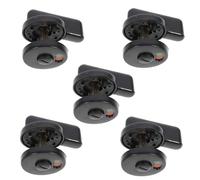 BIUDECO 5 Piezas Cerradura de Puerta de Plástico para Baño Público con Indicador de Privacidad Rojo Verde de Resistente y Fácil de Instalar para Oficinas y Espacios Públicos