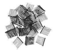 BIUDECO 50 Piezas Unidades Peinetas para Novia de Metal con Dientes Accesorio Flexible y Resistente para Peinados Elegantes y Velos para Bodas Especiales