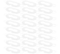 BIUDECO 50 Protectores para Ojos Vr Desechables, Almohadillas Faciales Transpirable y Antisudor, Tela No Tejida Suave, 13 X 5 Pulgadas, para Cascos de Realidad Virtual y