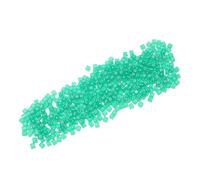 BIUDECO 500 Dados Cuadrados Verdes Transparentes de Plástico, Mini Dados para Decoración y Juegos de Mesa Versátiles con Puntos Fáciles de Leer para Fiestas y Expresión Artística