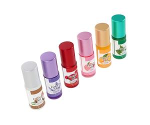 BIUDECO 6 Piezas Aceite Cutículas Natural con Aplicador Rodillo Hidratante y Reparador para Uñas Dañadas y Agrietada Fortalecedor y Suavizante para Cuidado Diario