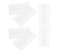 BIUDECO 6 Piezas de Vidrio Frangible para Cubierta de Alarma contra Incendios Manual, Transparente y Duradero, Adecuado para Estaciones de Emergencia en Edificios Públicos