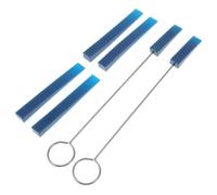 BIUDECO 6 Piezas Sordinas de Cuña para Piano Kit de Mantenimiento, Goma Azul, para Afinación y Evitar que Otras Cuerdas Suenen, Profesores y Pianistas Profesionales
