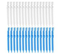 BIUDECO 72 Piezas Varilla Material Plástico para Rizar Cabello Diseño en Espiral de 14mm para Seccionar, Adecuado para Uso en Casa y Salones de Peluquería