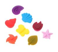 BIUDECO 8 Marcadores de Copas de Vino de Silicona Colores Surtidos Identificadores Reutilizables para Fiesta y Hogar Accesorios Ligeros y Compactos para Reconocer Vasos Fácilmente