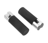 BIUDECO Accesorios de Estores para Persianas Enrollables Negro Diseño Antiviento y Peso de Cordón de 2 Piezas en Hierro y Plástico para Protección y Sujeción