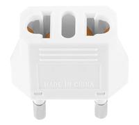 BIUDECO Adaptador de Viaje Europeo a Americano 6A Enchufe Compacto para Ac220 Accesorio de Viaje Portátil para Uso Internacional Conversor de Corriente Seguro y Resistente